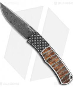 Pro-Tech Custom Magic BR-1 Automatic Knife Mastodon/Stainless Steel (Damascus)