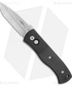 Pro-Tech Emerson CQC7-A Automatic Knife Textured Carbon Fiber (3.25" Stonewash)