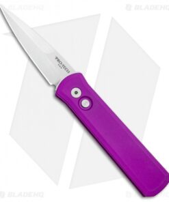 Pro-Tech Godson Automatic Knife Purple (3.15" Satin)