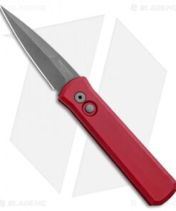 Pro-Tech Godson Red Automatic Knife (3.15" Bead Blast)
