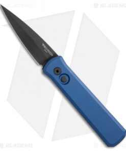 Pro-Tech Godson Automatic Knife Blue Tactical (3.15" Black)