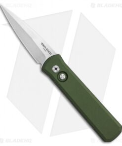 Pro-Tech Godson Automatic Knife OD Green (3.15" Satin) 721