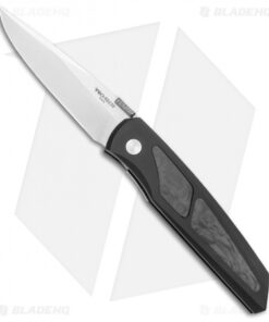 Pro-Tech Harkins ATAC D/A Automatic Knife Black/Marble CF (3.25" Stonewash)