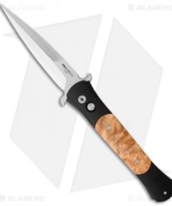 Pro-Tech Large Don Automatic Knife Maple Burl (4.5" Satin) 1906