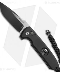 Pro-Tech Les George Limited Rockeye Skull Automatic Knife (3.375" Two-Tone)
