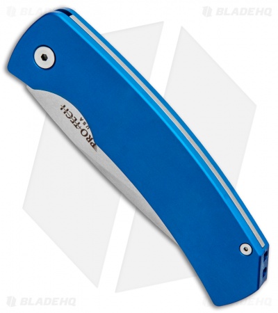 Pro-Tech Magic 2 "Whiskers" Blue Automatic Knife (3.75" Stonewash) M2601 - Image 2