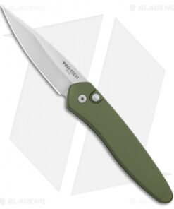 Pro-Tech Newport Automatic Knife Green (3" Stonewash) 3405-Green