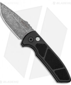 Pro-Tech SBR Blade Show Special Automatic Knife Knurled (2.6" Acid Wash)