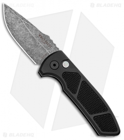Pro-Tech SBR Blade Show Special Automatic Knife Knurled (2.6" Acid Wash)