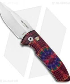 Pro-Tech SBR PK #2 Custom Anodized Automatic Knife (2.6" Stonewash)