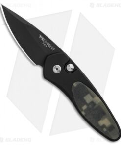 Pro-Tech Sprint Automatic Knife Black Camo G-10 (1.95" Black) 2925