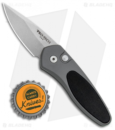 Pro-Tech Sprint Automatic Knife Gray/Black G-10 (1.95" Stonewash) 2941 - Image 4
