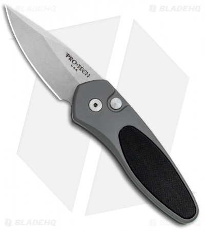 Pro-Tech Sprint Automatic Knife Gray/Black G-10 (1.95" Stonewash) 2941