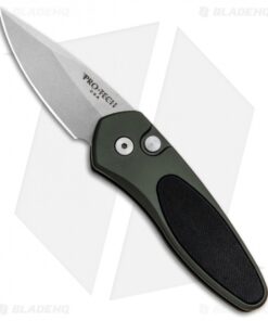 Pro-Tech Sprint Automatic Knife Green/Black G-10 (1.95" Stonewash) 2944