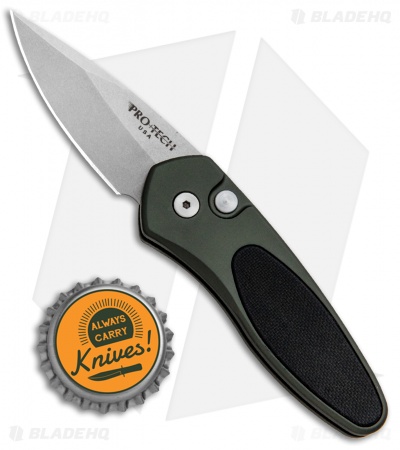 Pro-Tech Sprint Automatic Knife Green/Black G-10 (1.95" Stonewash) 2944 - Image 4