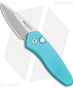 Pro-Tech Sprint Automatic Knife Teal/MOP (1.95" Stonewash) 2905