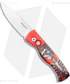 Pro-Tech Tactical Response 2 Automatic Knife Skeleton Rose (3" Satin) TR-2.41