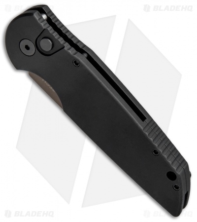 Pro-Tech TR-3.49 Tactical Response Automatic Knife Black (3.4" FDE Brown) - Image 2