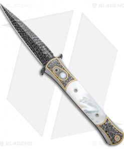 Pro-Tech The Don Ultimate Custom Automatic Knife Mother of Pearl (3.5" Damascus)