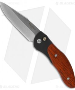 Pro-Tech Automatic Elishewitz Doru w/ Cocobolo Wood Inlays (3.5" Plain) 2006-C