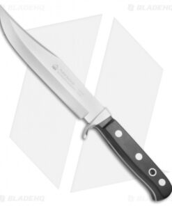 Puma Tucson Bowie Fixed Blade Knife Ebony Wood (6.5" Satin) 126396