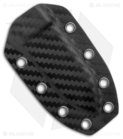 QSP Canary Neck Knife Fixed Blade Green Micarta (2.5" BW) - Image 3