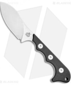 QSP Neckmuk Fixed Blade Neck Knife Black G-10 (2.8" Satin) QS125-A