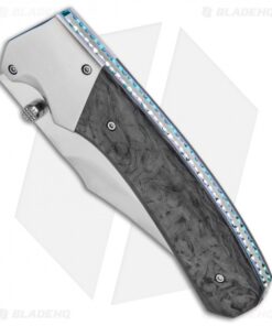 Alternative view of Rainy & Cory Vallotton Freedom Fighter D/A Automatic Knife Carbon Fiber #10