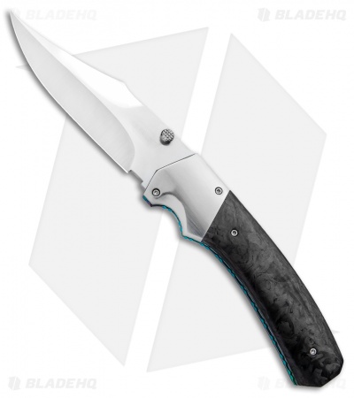 Rainy & Cory Vallotton Freedom Fighter D/A Automatic Knife Carbon Fiber #10
