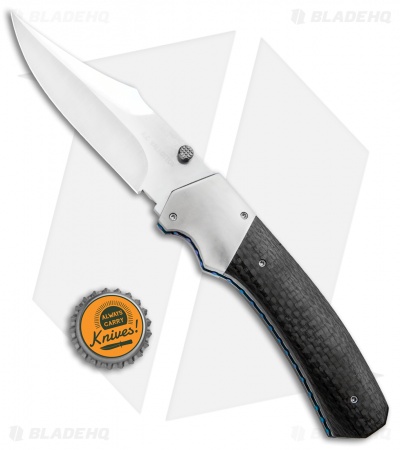 Rainy & Cory Vallotton Freedom Fighter D/A Automatic Knife Carbon Fiber #6 - Image 4