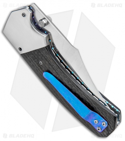 Rainy & Cory Vallotton Freedom Fighter D/A Automatic Knife Carbon Fiber #6 - Image 3