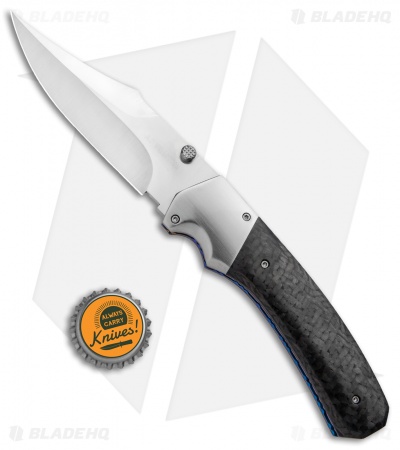 Rainy & Cory Vallotton Freedom Fighter D/A Automatic Knife Carbon Fiber #7 - Image 4