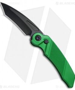 Rat Worx MRX Full-Size Tanto Automatic Knife Green (3.6" Black) 07301