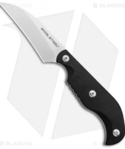 Real Steel Banshee Fixed Blade Black G-10 (3.25" Satin)