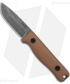 Reiff Knives F3 Saber Survival Fixed Blade Knife Coyote Tan G-10 (2.9" Acid SW)