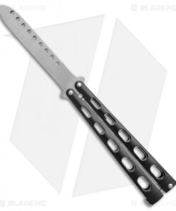 Ronin Gear Butterfly Knife Practice Trainer Black (4" Dull Satin)