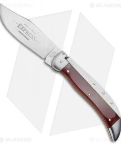 Schatt & Morgan Express #71 Automatic Knife Red Acrylic (4.25" Satin)