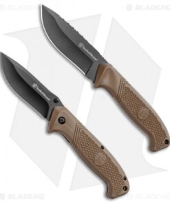 Smith & Wesson 2-Piece Folder + Fixed Knife Combo Set 1122655