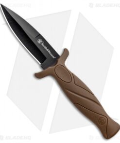 Smith & Wesson Boot Knife Fixed Blade Flat Dark Earth (3" Black) 1100072