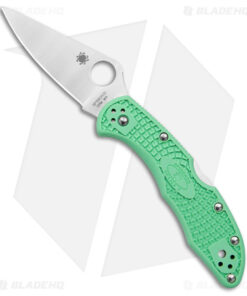 Spyderco Delica 4 M4 Lock Back Knife Mint FRN (2.88" Satin) C11FPGRM4
