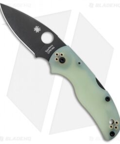 Spyderco M4 Native 5 Lockback Knife Natural G-10 (3" Black) C41GM4PBK5 Exclusive