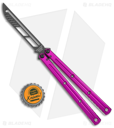 Squid Industries Krake Raken Butterfly Trainer V2.5 Inked Purple (4.4" Black) - Image 4