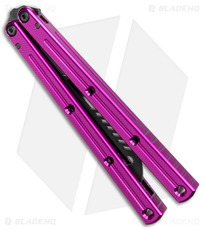 Squid Industries Krake Raken Butterfly Trainer V2.5 Inked Purple (4.4" Black) - Image 2