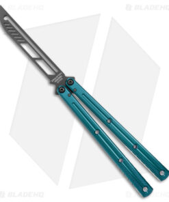 Squid Industries Krake Raken Butterfly Trainer V2.5 Teal Inked(4.4" Black)