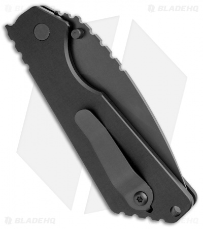 Strider + Pro-Tech SnG Operator Series Automatic Knife Tritium (3.5" Black) - Image 3