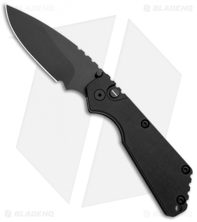 Strider + Pro-Tech SnG Operator Series Automatic Knife Tritium (3.5" Black)