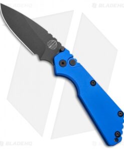 Strider + Pro-Tech SnG Automatic Knife Solid Blue Aluminum (3.5" Black)