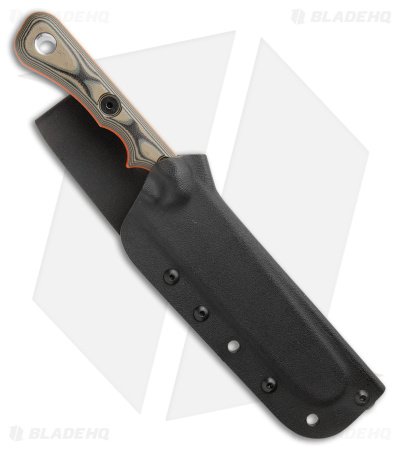 TOPS Knives Muley Saw w/ Gut Hook Fixed Blade Knife G-10 (4.5" SW) MSAW-01 - Image 3