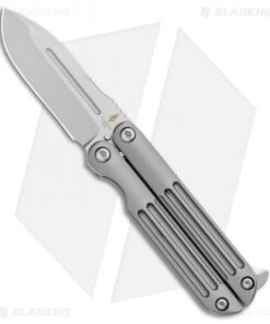 Terrain 365 Balisong M390 Butterfly Knife Titanium (2" Bead Blast)