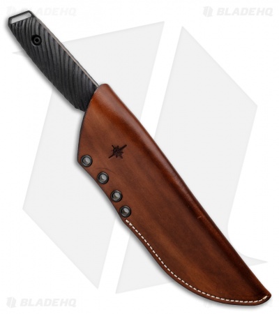 Toor Knives Field 1.0 Fixed Blade Knife Shadow Black Walnut/Copper (6.25" Black) - Image 3